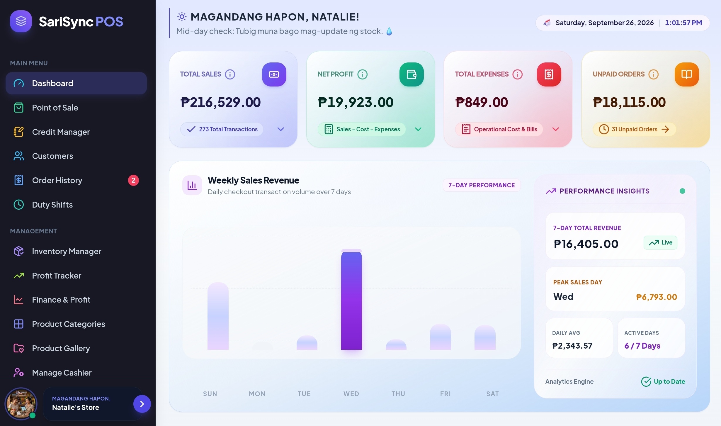 Dashboard Preview